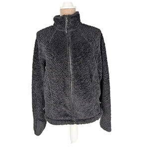 Mountain Hardwear Poodle Monkey Fleece Jacket Black Sz L Gorpcore Cozy